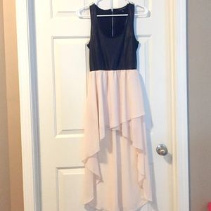 Size SMALL high/low racerback dress.